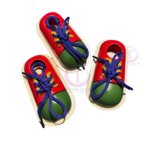 Zapatitos De Madera motricidad fina